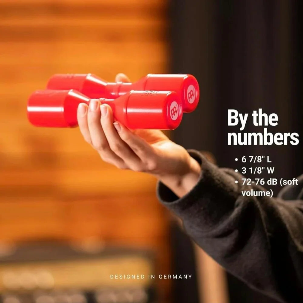 Meinl Luis Conte Studio Shakes Shaker Red Percussion Musical Instrument Music To